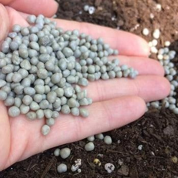 Slow on sale release fertiliser